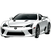 lexus lfa sticker