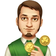 Golden Token sticker