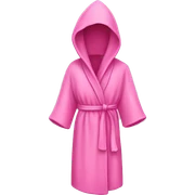 Pink robe sticker