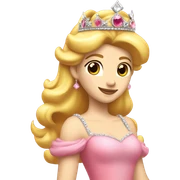 Princess peach sticker