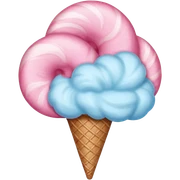 Cotton candy sticker