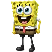 SpongeBob with big butt sticker