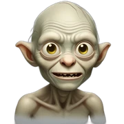 gollum selfie sticker