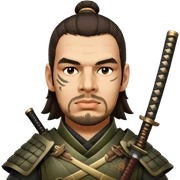 Ancient Samurai sticker