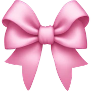 Light Pinky bow sticker