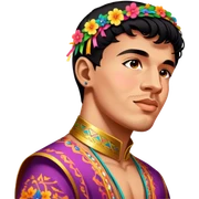 Traditional Dancer sticker