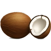 Coconut sticker