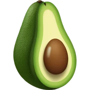 avocado sticker