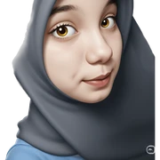 realistic portrait of girl sticker