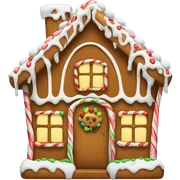 gingerbread house sticker
