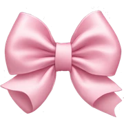 Light pink bows sticker