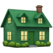 house box green sticker