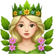 Nature queen sticker