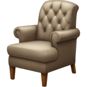 Chair with shoes sticker