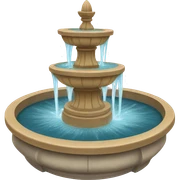 Fountain sticker