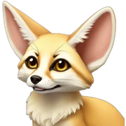 Fennec fox sticker