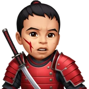 Battle-Ready Samurai sticker