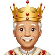 kfc king sticker