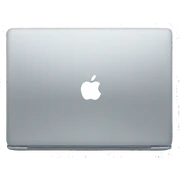 back of apple laptop sticker
