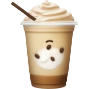 Iced latte sticker