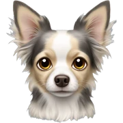 chihuahua longhair Merle sticker