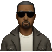 Kanye west sticker