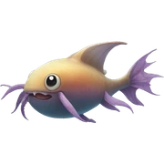 Weird sea creature sticker