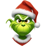 Grinch sticker