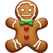 Gingerbread man  sticker