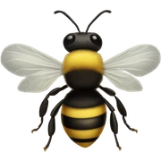 Bee sticker