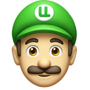 Luigi sticker
