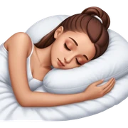 Ariana Grande sleeping sticker