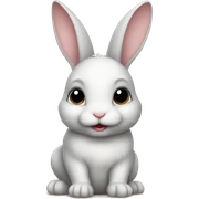 Baby bunny  sticker