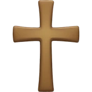 Cross sticker