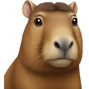 Capibara sticker
