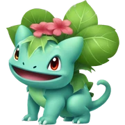 flower ivysaur sticker