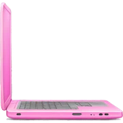 pink laptop sticker