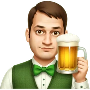 Tipsy Leprechaun sticker