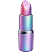 Iridescent pearl lipstick mark  sticker