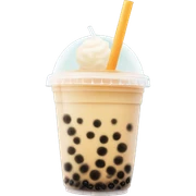 Bubble tea sticker