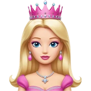 Queen Barbie  sticker