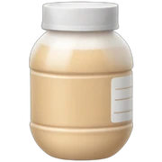 Protein powder sticker