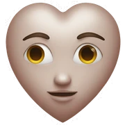 a veiny heart sticker