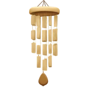 Beige wind chime  sticker