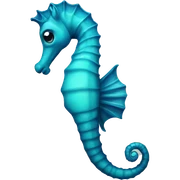 seahorse sticker