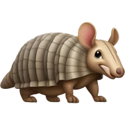 armadillo  sticker