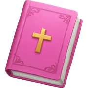 Pink Bible  sticker