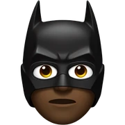 Black Batman  sticker