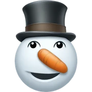 snowman sticker