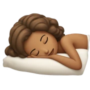 Sleeping Girl sticker